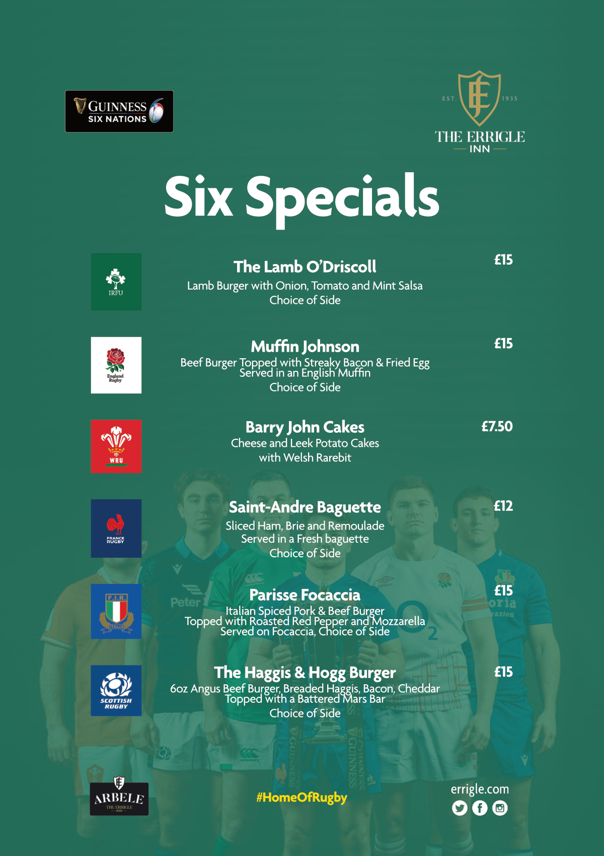 Six Nations Six Specials The Errigle Inn six-nations-six-specials-the-errigle-inn