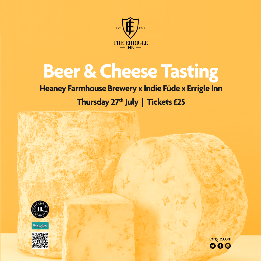Beer and Cheese | Heaney Brewery x Indie Füde x Errigle Inn