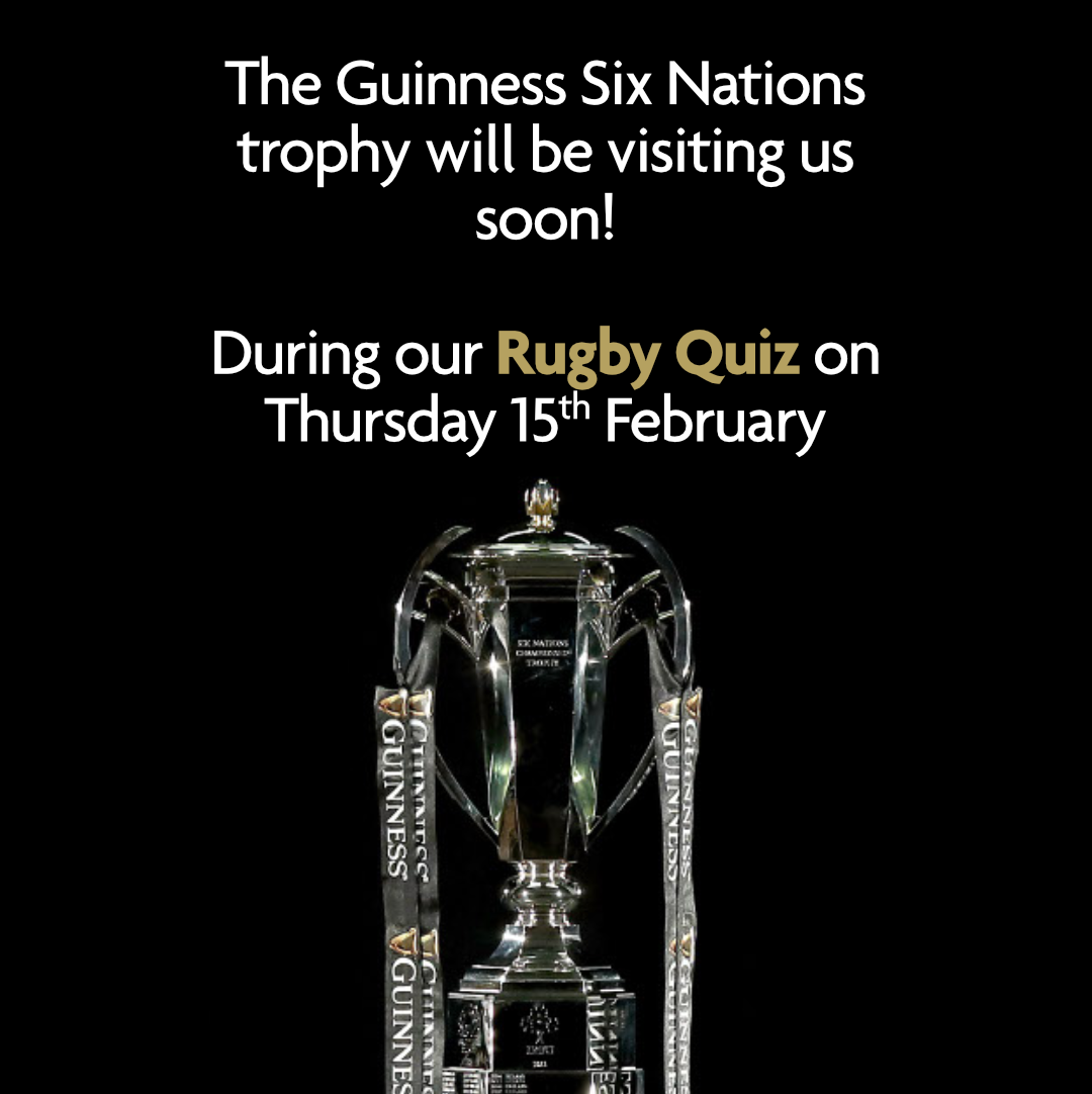 Get your picture taken with the Six Nations Trophy
