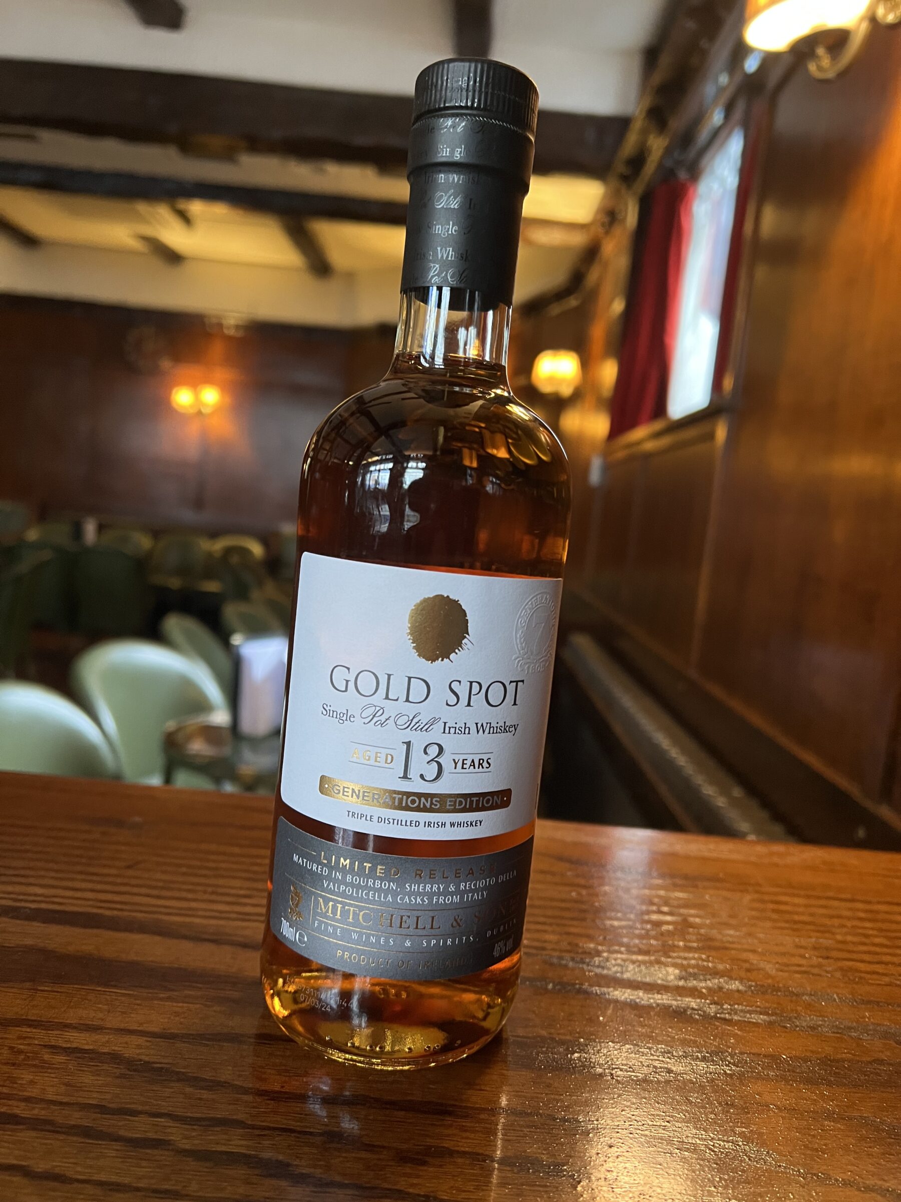 NEW WHISKEY: Gold Spot Generations Edition