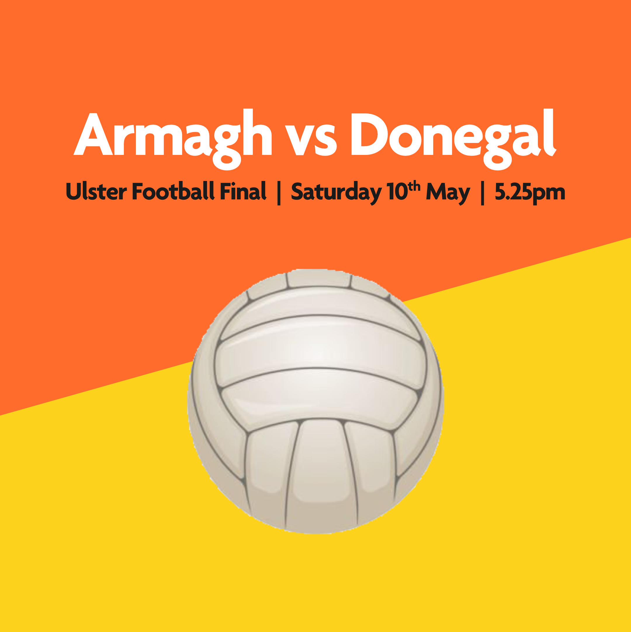 Armagh vs Donegal: Ulster Football Final