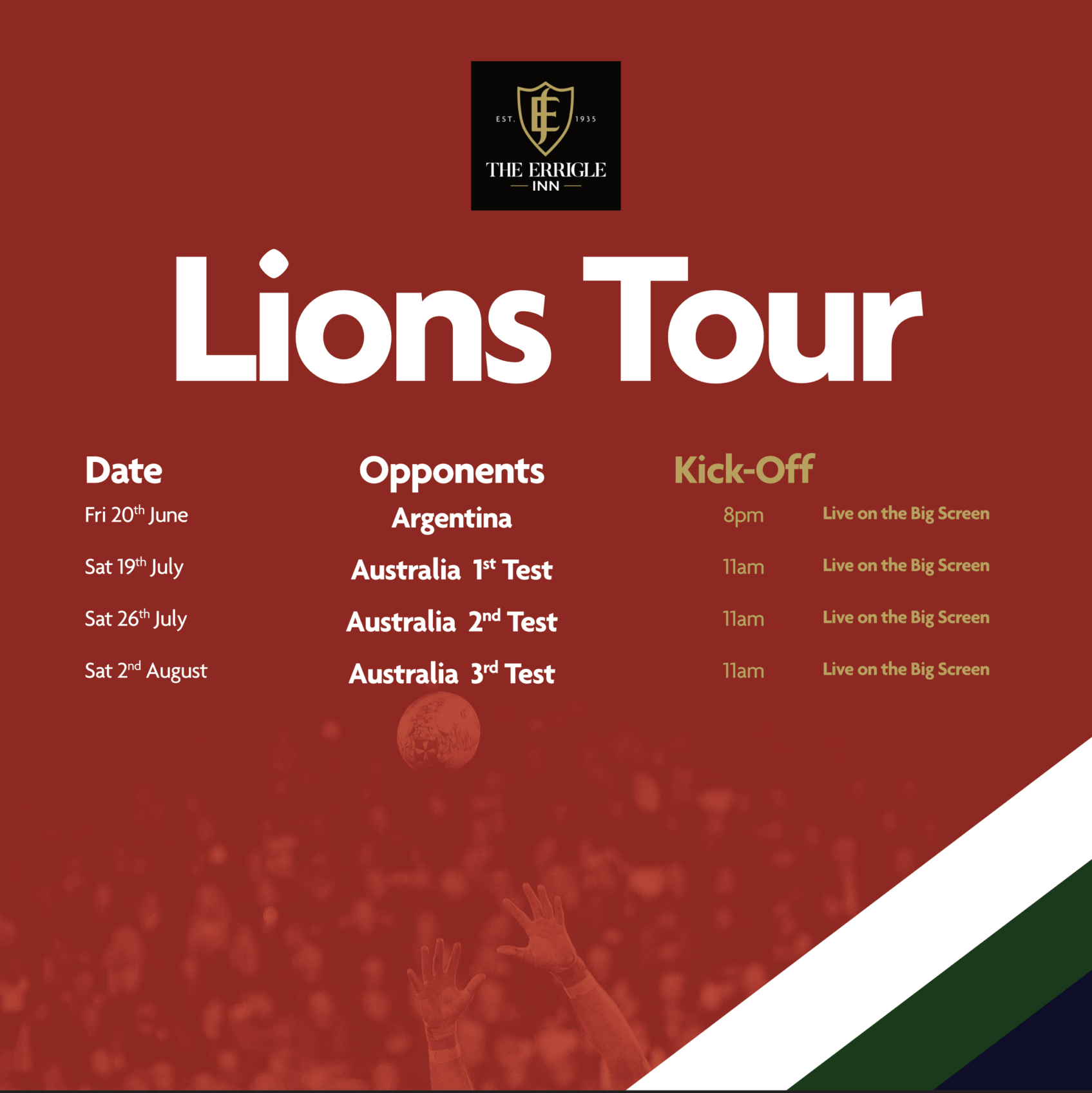 The Lions Tour 2025