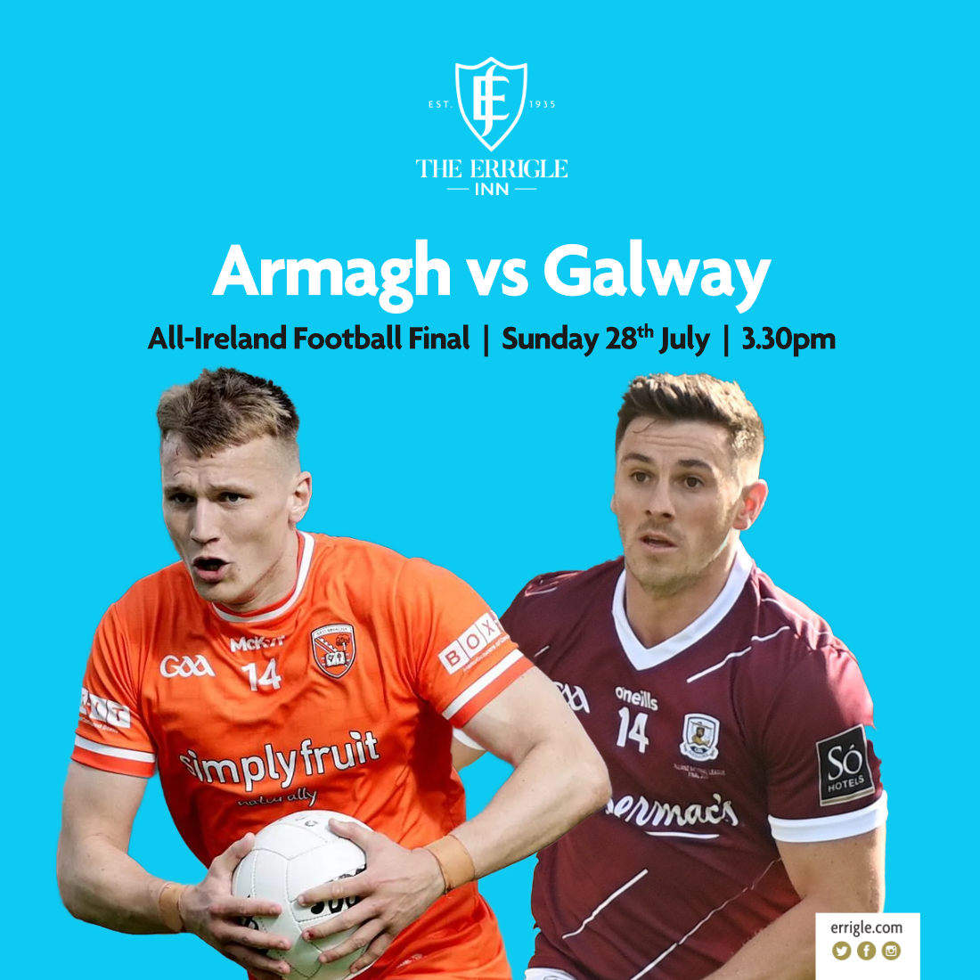 Armagh vs Galway: All-Ireland Football Final