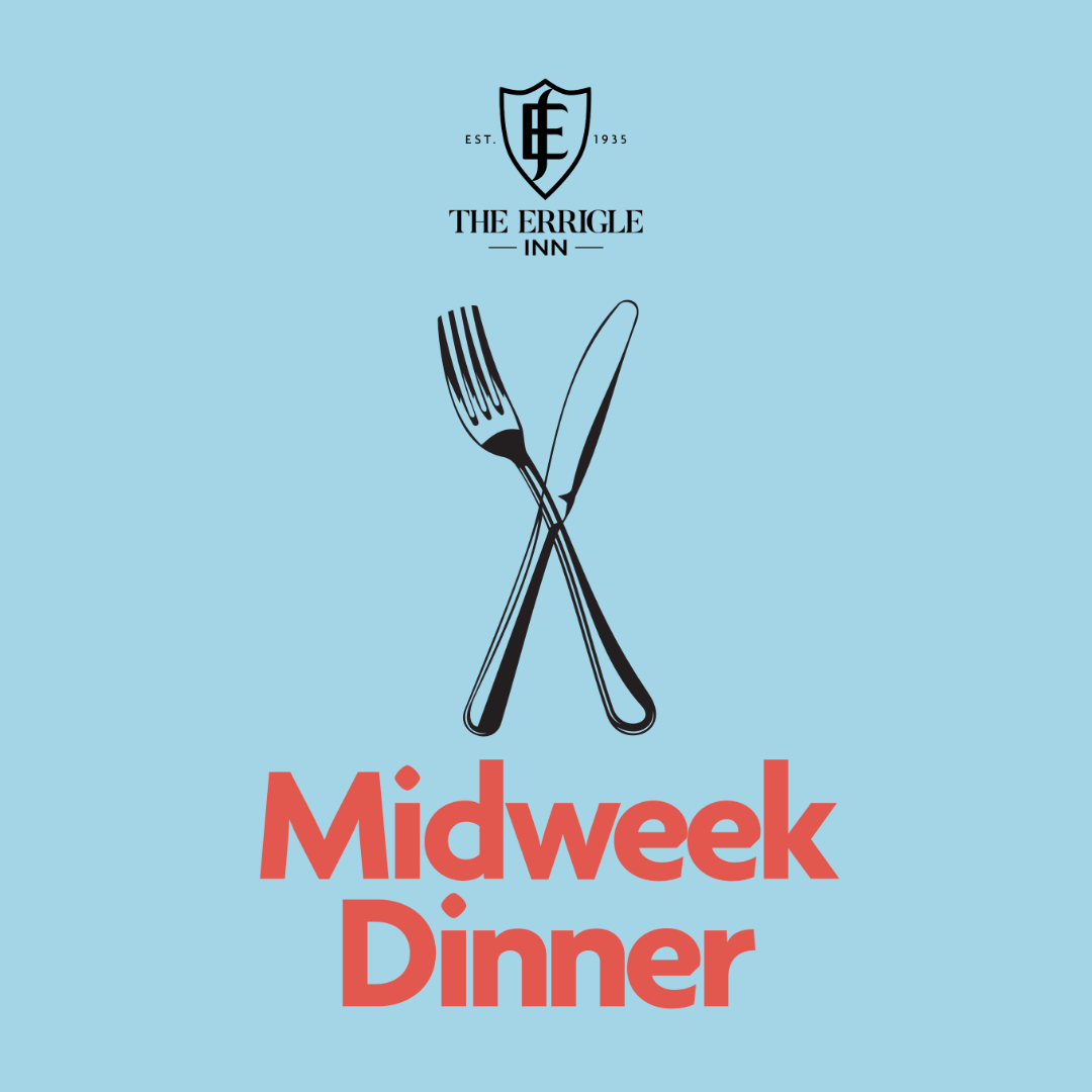 Midweek Dinner – Two and Three Course Menu