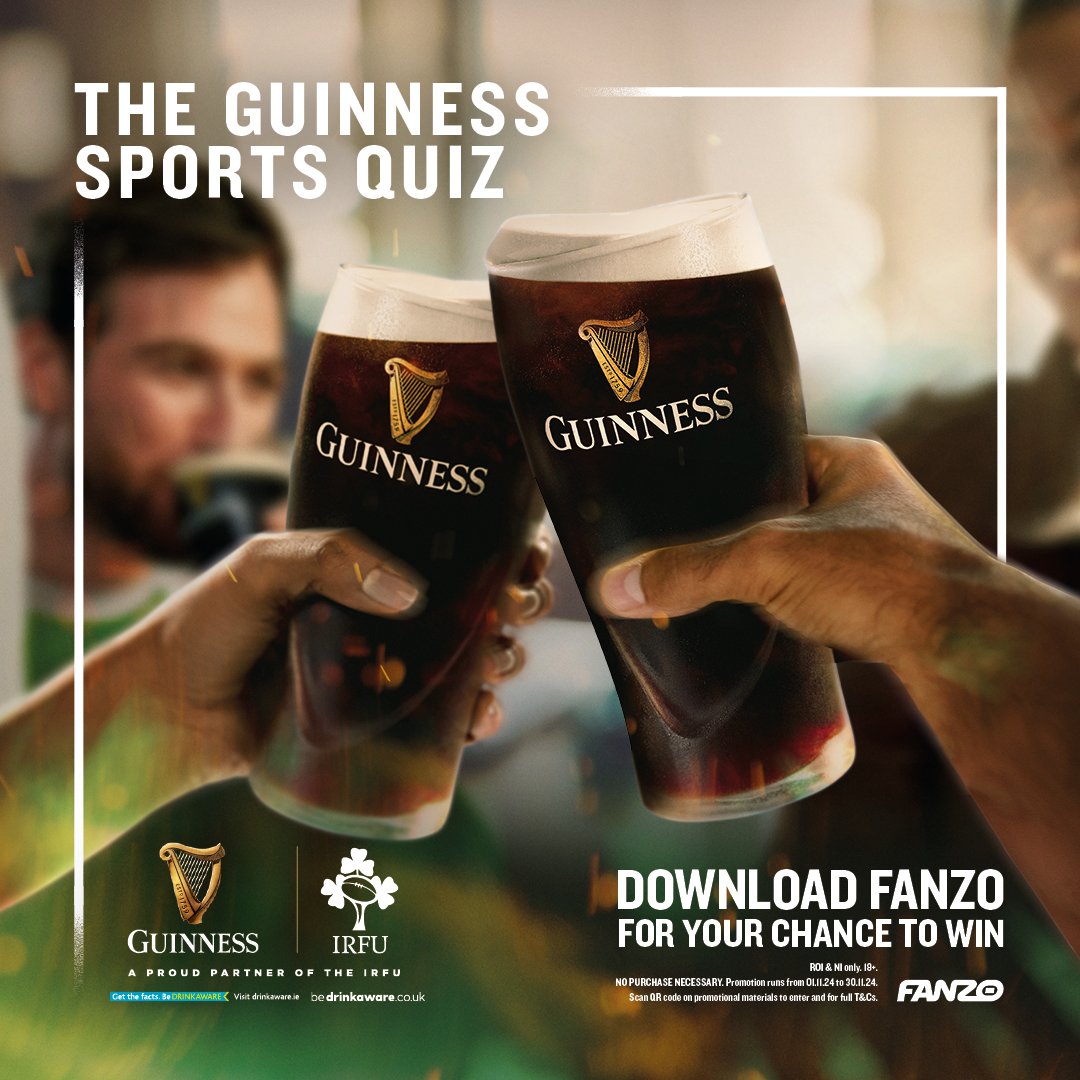 The Guinness Sports Quiz on the Fanzo App