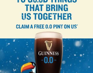 Guinness 0.0 Christmas Promotion