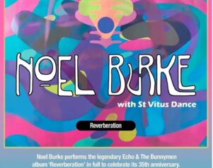 Noel Burke (ex-Echo & The Bunnymen) Performs Reverberation