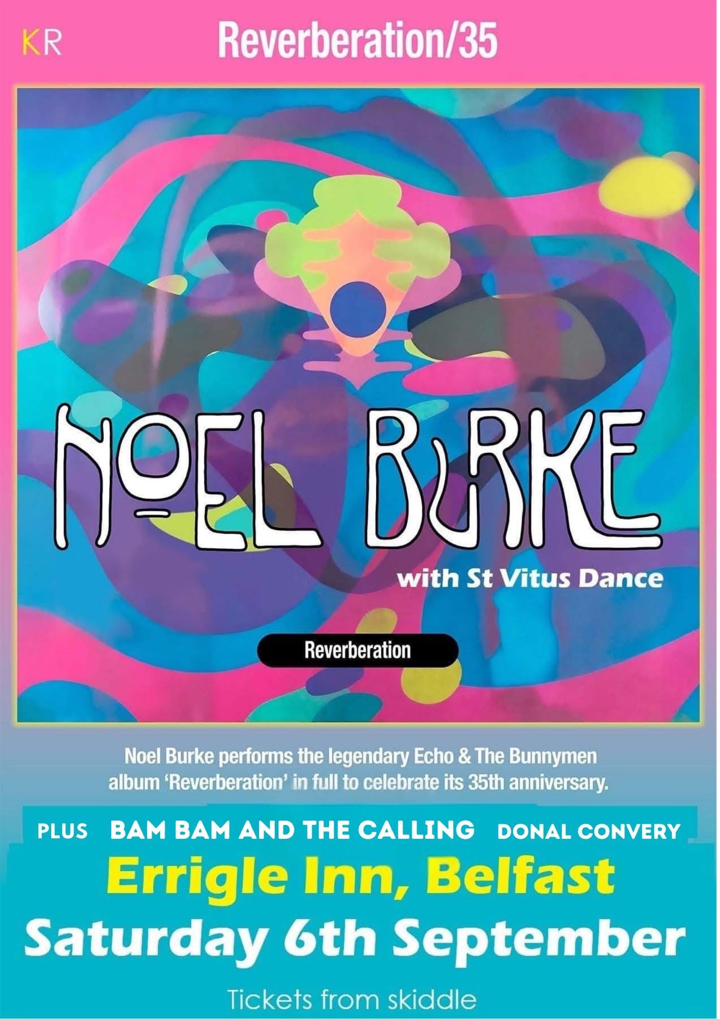 Noel Burke (ex-Echo & The Bunnymen) Performs Reverberation