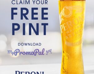 Peroni Pint – MyPromoPal