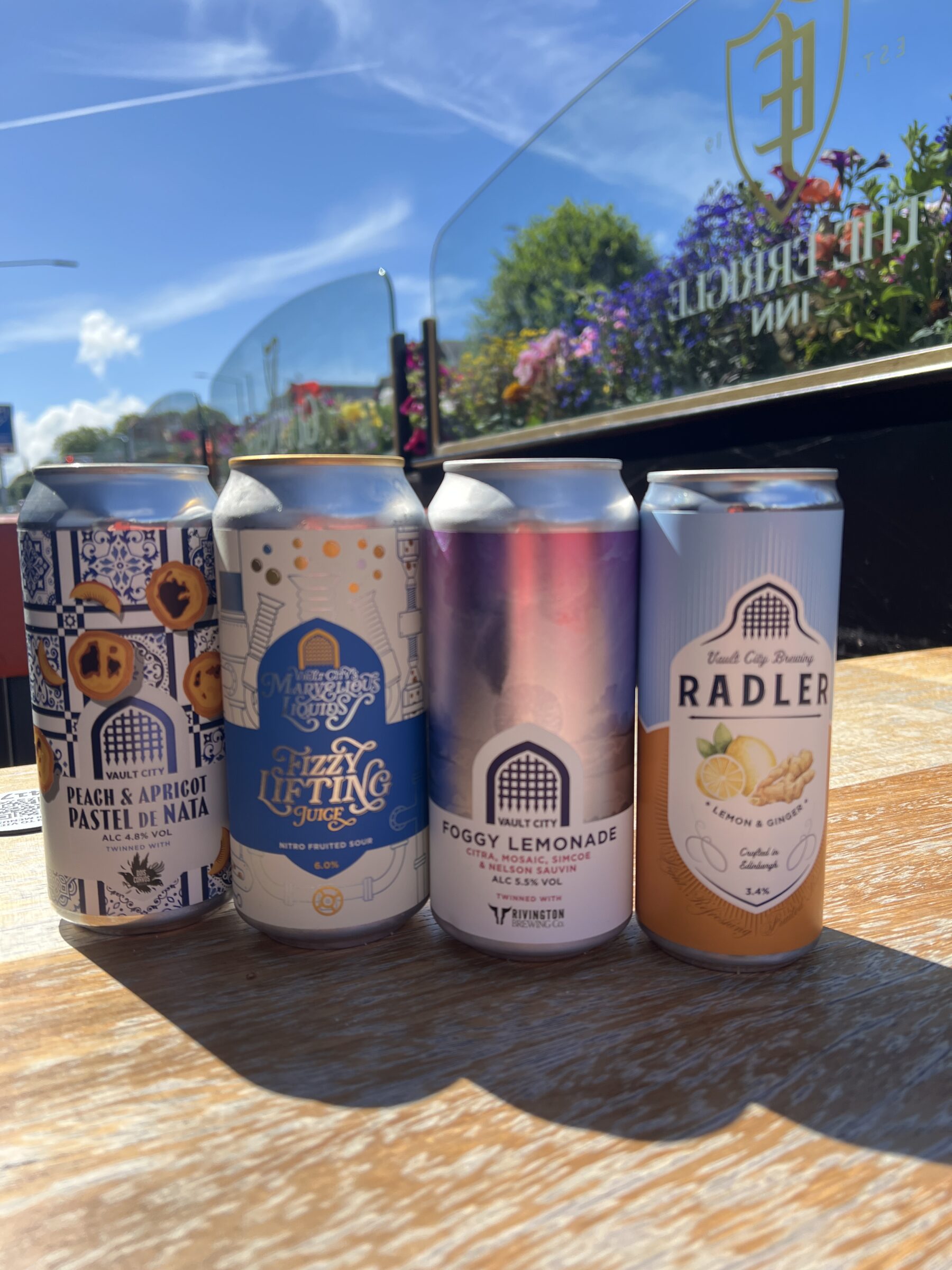 NEW BEERS from Vault City  🍋🍑🍓