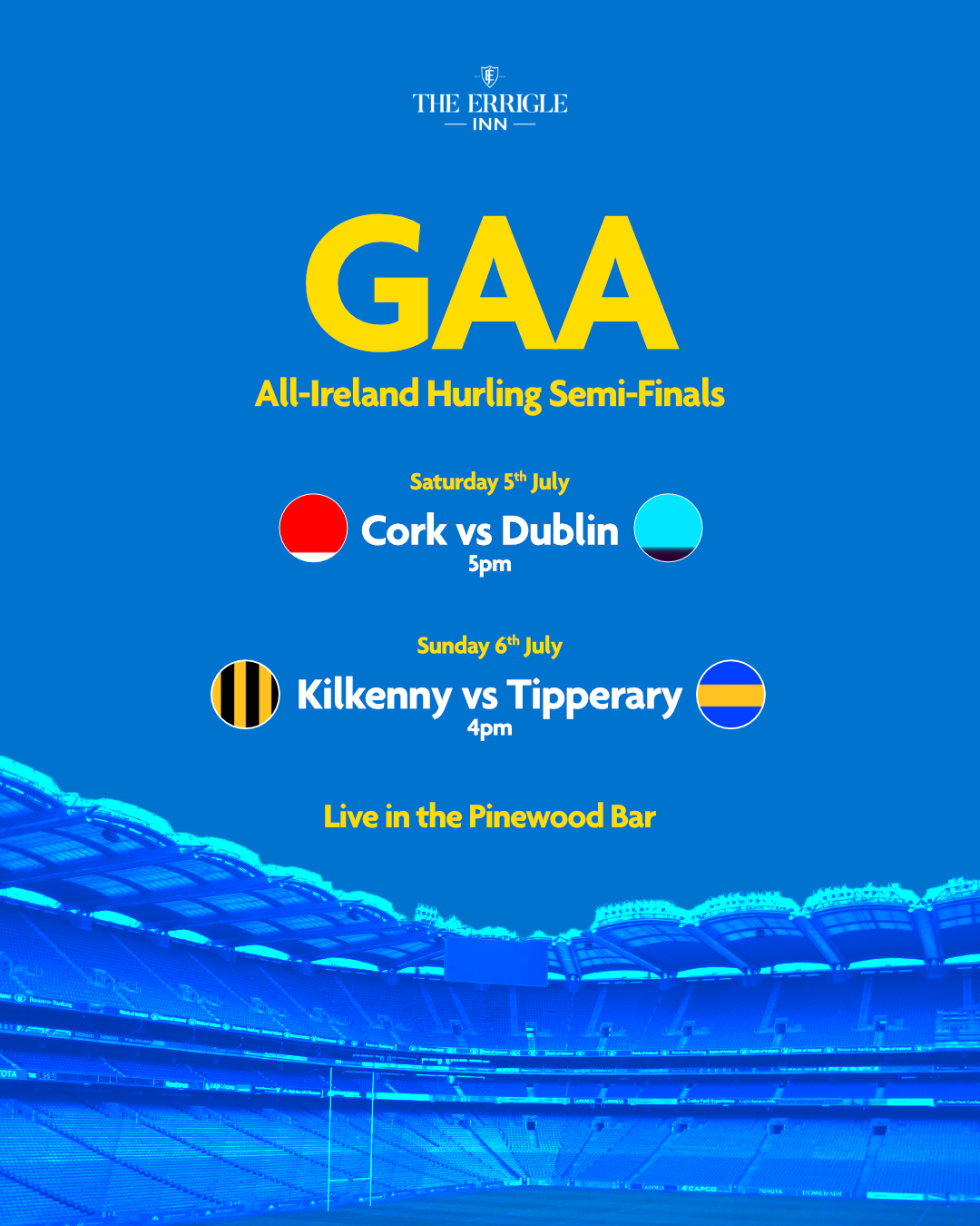 This weekend’s Hurling Semi-Finals