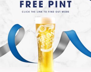 Free Pint of Peroni